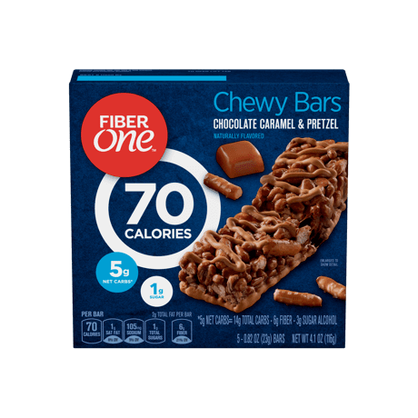 Chewy Bars Chocolate Caramel Pretzel